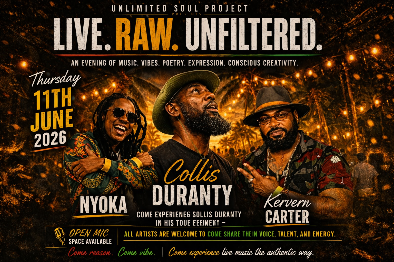 Live Raw Unfiltered